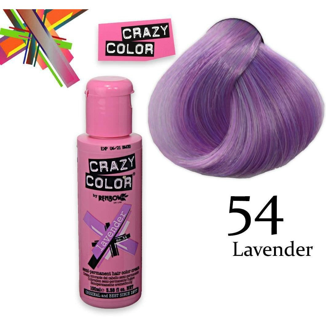 Wholesale Crazy color semipermanente 100 ml lavender | Carsha