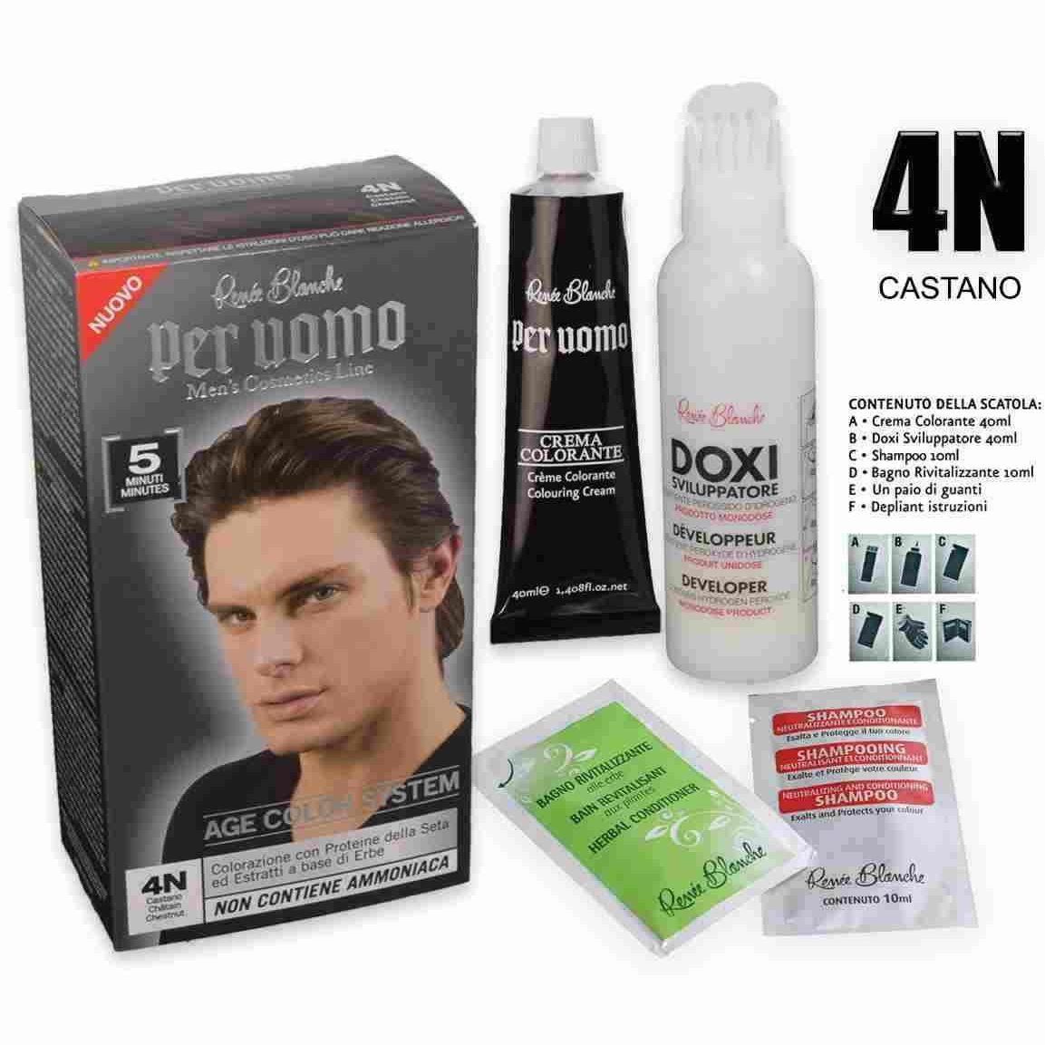 Wholesale Renee blanche uomo crema colorante 4n castano | Carsha