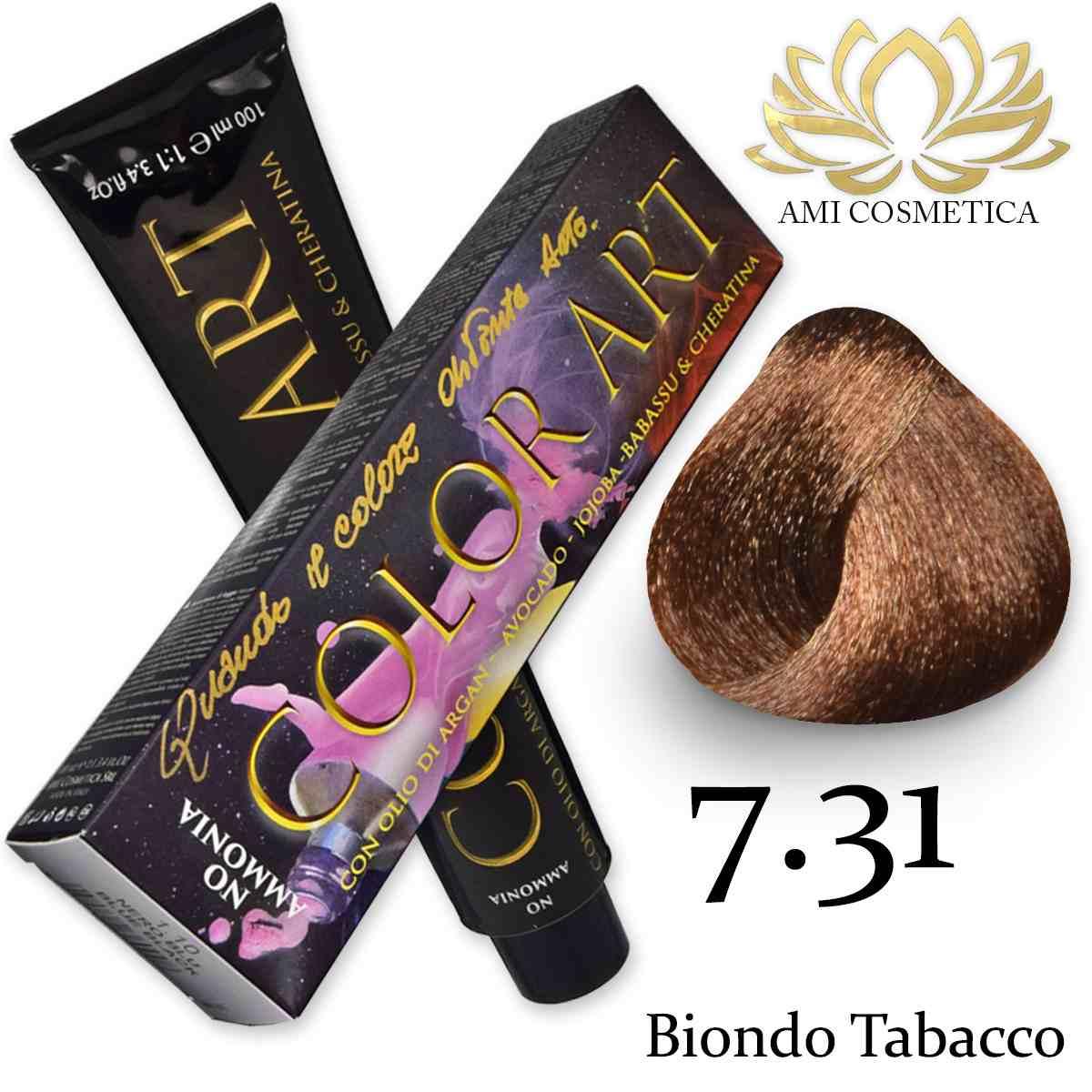 Wholesale Color art senza ammoniaca 100 ml 7.31 biondo tabacco | Carsha