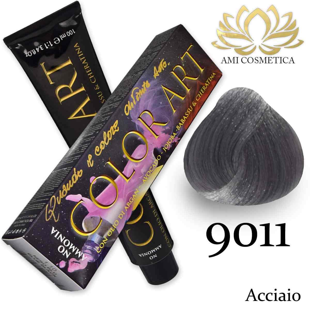 Wholesale Color art senza ammoniaca 100 ml 9011 acciaio | Carsha