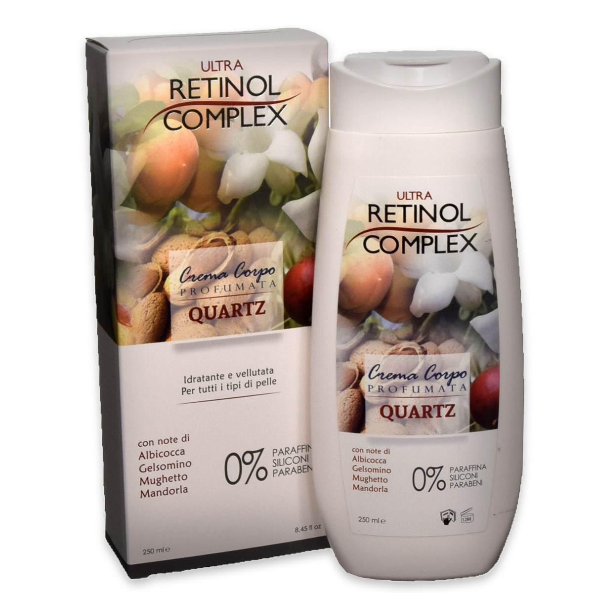 Retinol complex crema corpo 200 ml quartz