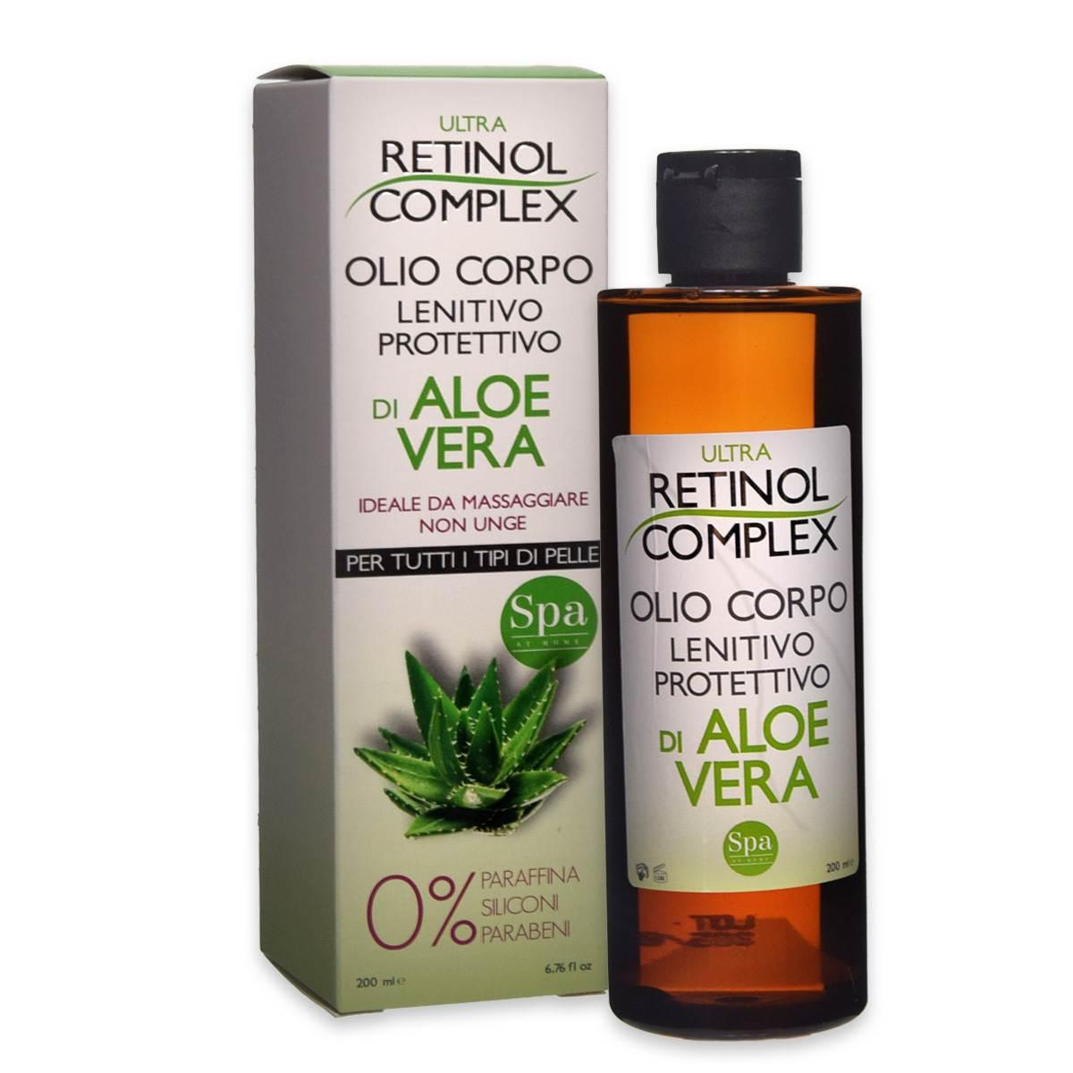 Wholesale Retinol complex ultra olio corpo aloe vera 200 ml | Carsha
