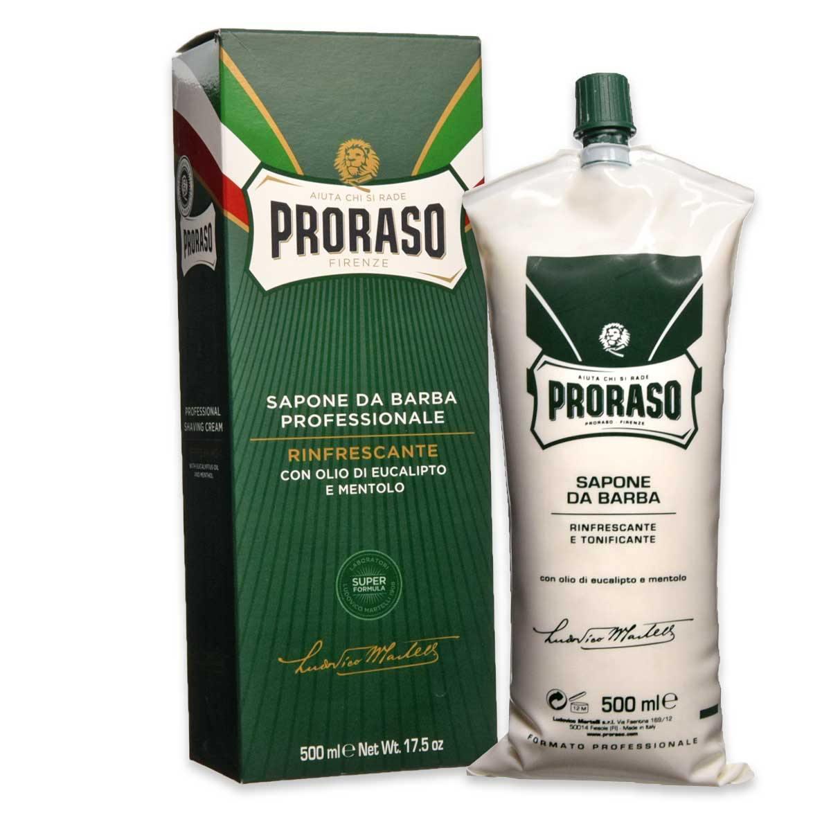 Wholesale Proraso sapone vescica rinfrescante 500 ml | Carsha