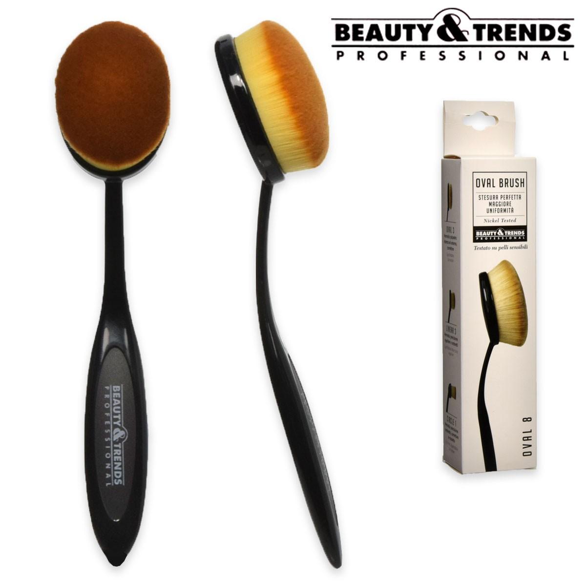 Wholesale Beauty trends pennello oval 8 fondotinta e polveri | Carsha