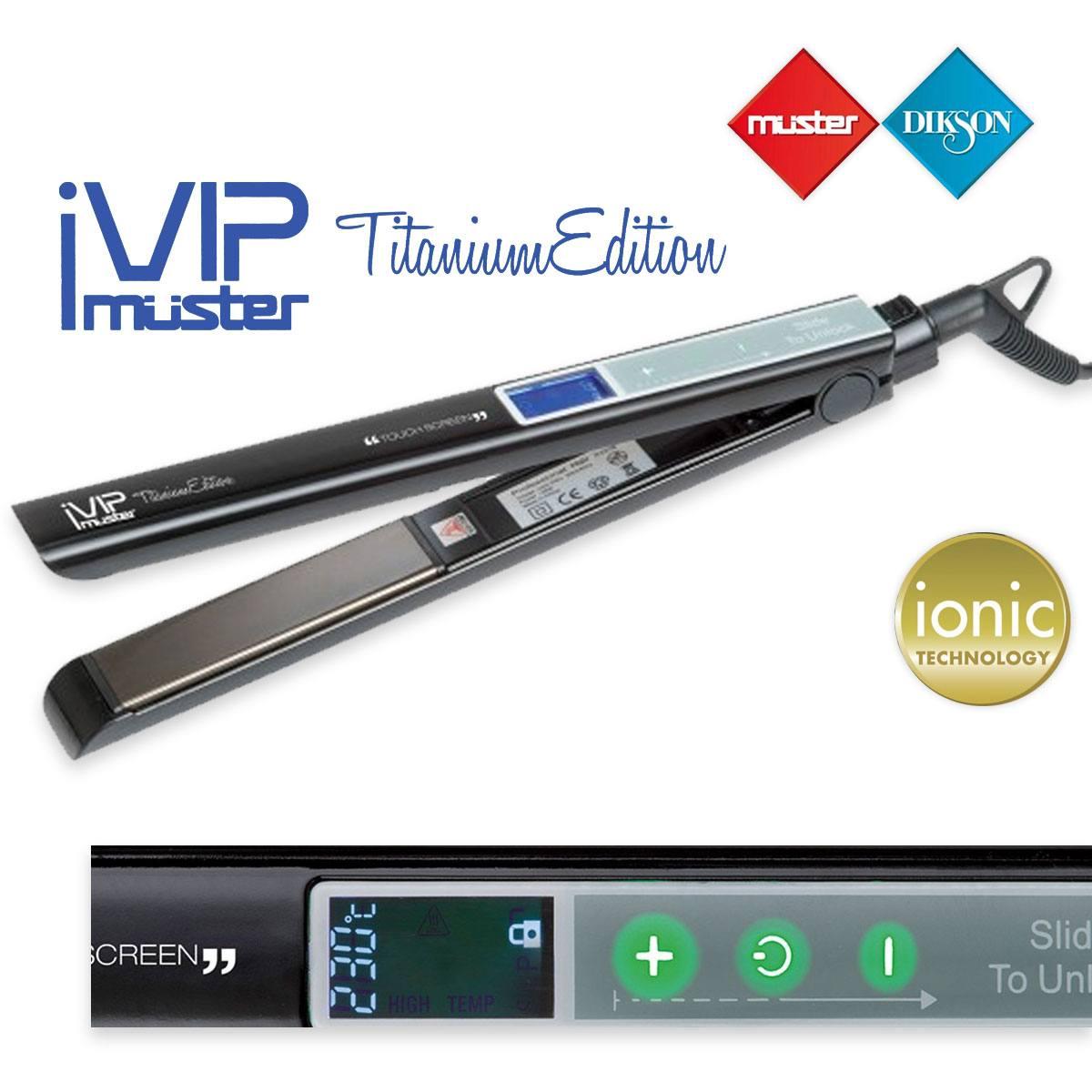 "Muster piastra stirante professionale ""Ivip"""