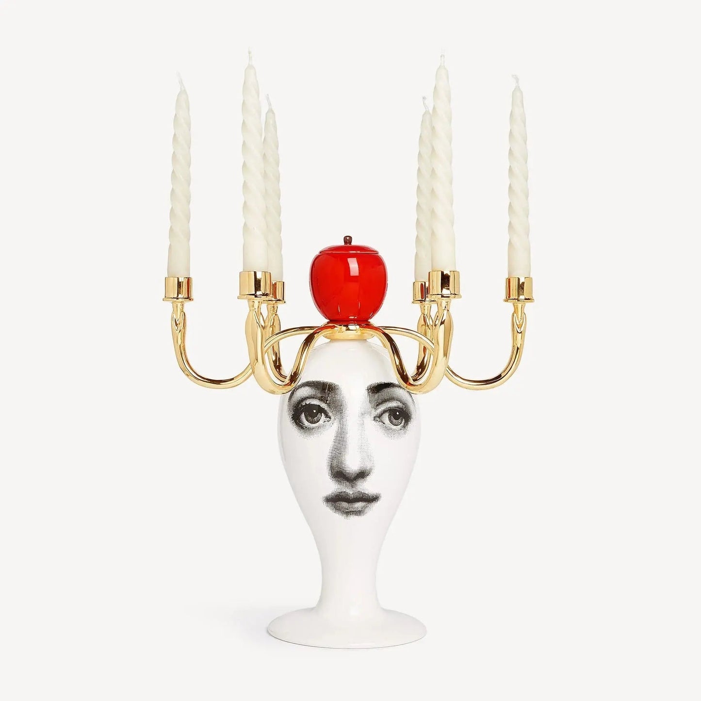 Wholesale SUL TARDI candeliere Fornasetti 1 Pezzo 380 gr | Carsha