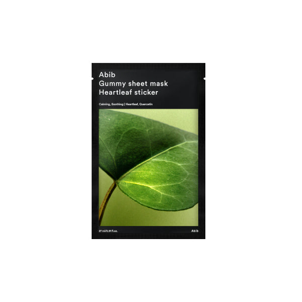 Wholesale Abib - Gummy Sheet Mask - Heartleaf Sticker - 1pc | Carsha