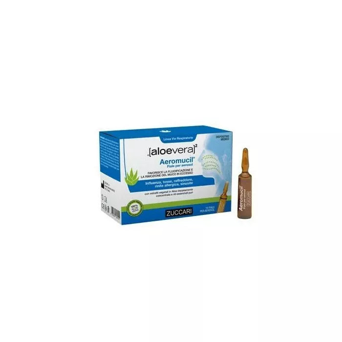 Aloevera2 aeromucil 10 fiale 5 ml