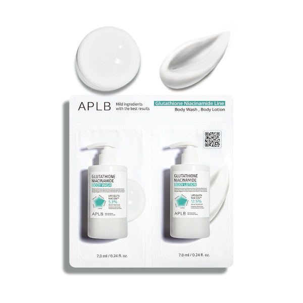 Wholesale APLB - Glutathione Niacinamide Body Lotion & Wash Sachet Pack - 1pc | Carsha