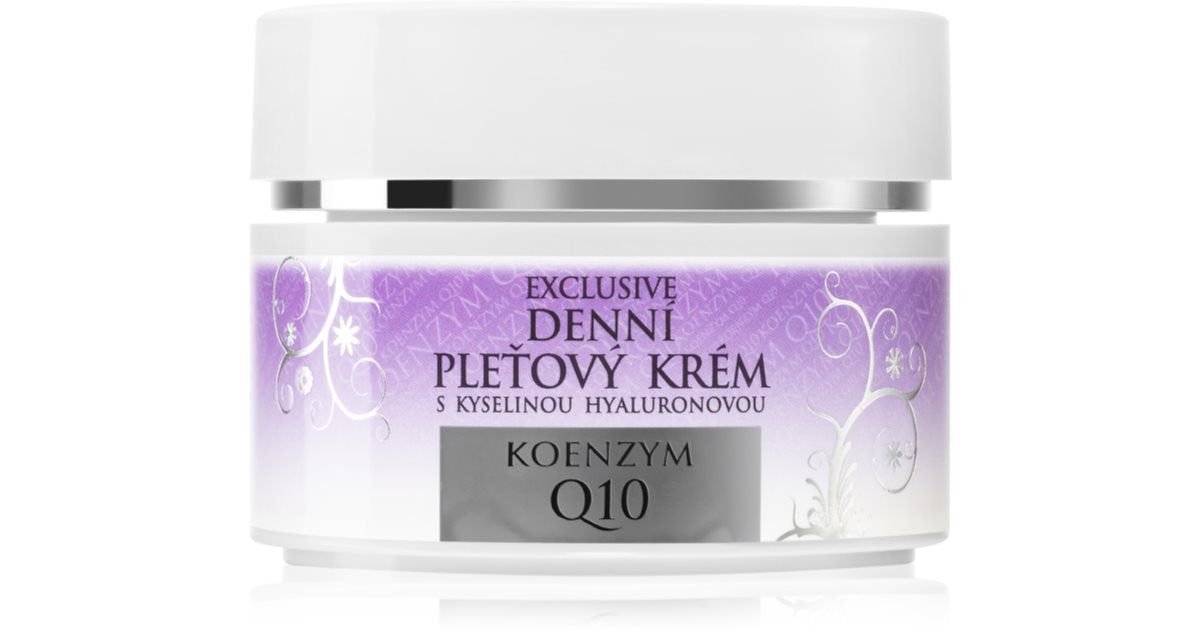 Bione cosmetics Crema per la pelle quotidiana all'acido ialuronico Exclusive Q10 51 ml