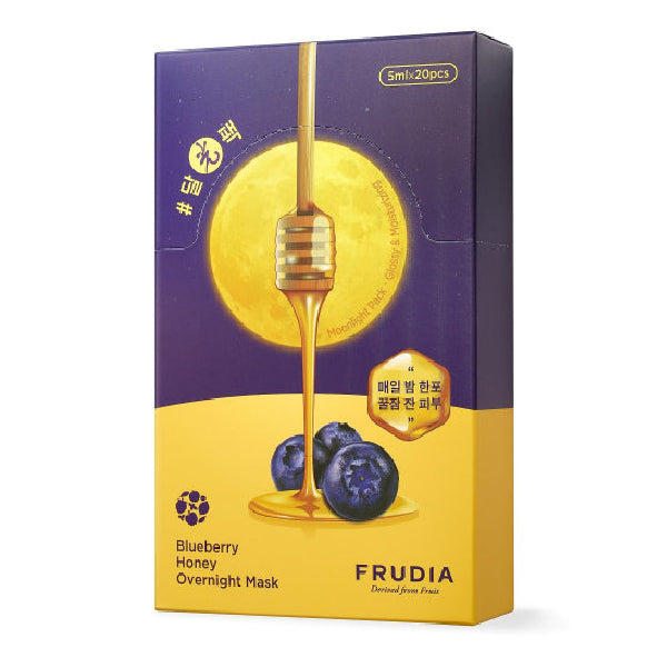 Wholesale FRUDIA - Blueberry Honey Overnight Mask 20pcs | Carsha