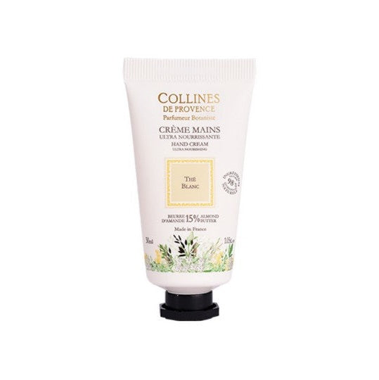 Wholesale Colline di Provenza Crema Mani Ultra Nutriente Tè Bianco 30ml | Carsha
