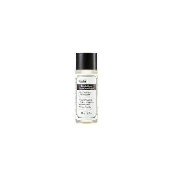Dear, Klairs - Gentle Black Fresh Cleansing Oil - 30ml