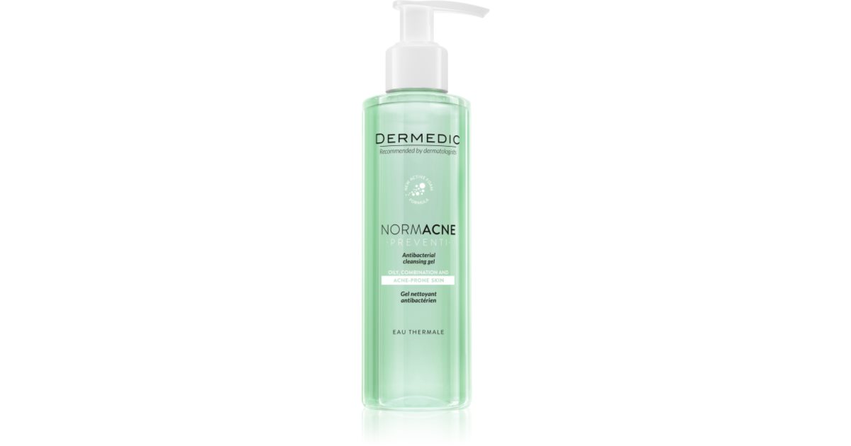 Dermedic Gel detergente antibatterico per pelli miste e grasse 200 ml