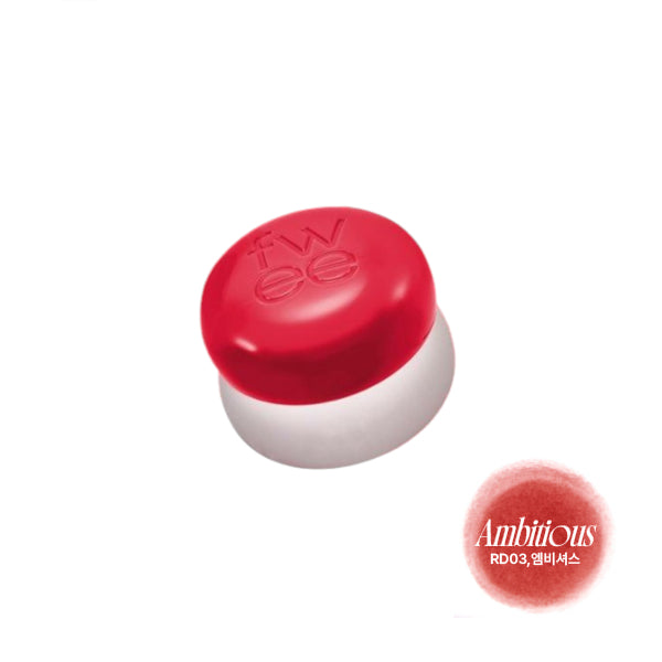 Wholesale Fwee - Lip & Cheek Blurry Pudding Pot - 5g - RD03 Ambitious | Carsha