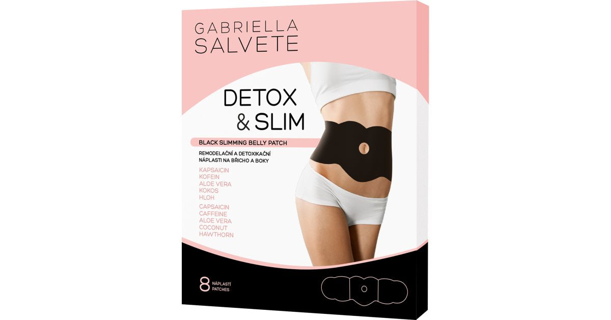 Patch rimodellanti e detossinanti per addome e fianchi (Black ming Belly Patch) 8 pz