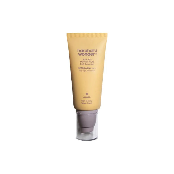 Wholesale Deal haruharu wonder - Black Rice Moisture Airyfit Daily Sunscreen SPF50+ PA++++ - 50ml | Carsha