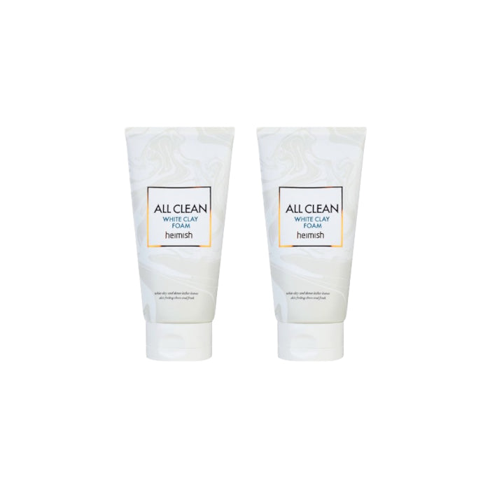 Wholesale heimish All Clean White Clay Foam - 150g 2ea Set | Carsha