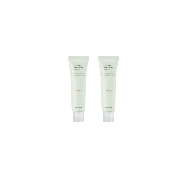 HYGGEE - Vegan Sun Cream SPF50+ PA++++ - 50ml (2ea) Set