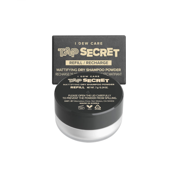 Wholesale I DEW CARE - Tap Secret Mattifying Dry Shampoo Powder Refill - 7g | Carsha
