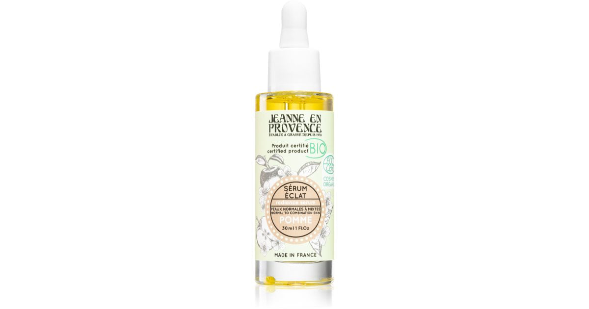 Jeanne en provence BIO Brightening Serum Apple (Radiance Serum) 30 ml