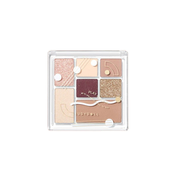 Wholesale Judydoll - Play Color ALL-IN-ONE Palette - 8.5g - #12 Elegant Purple | Carsha