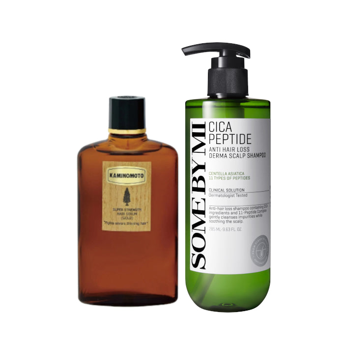 Wholesale KAMINOMOTO X SOME BY MI Hair Serum & Shampoo Set | Carsha