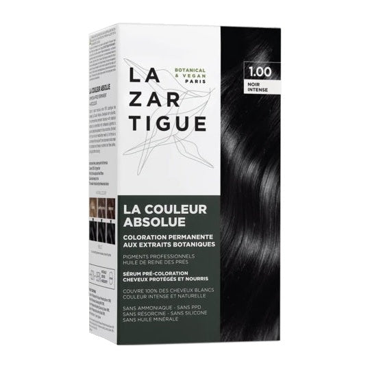 Wholesale Lazartigue Il Colore Assoluto Colorazione Permanente 1.00 Nero Intenso | Carsha