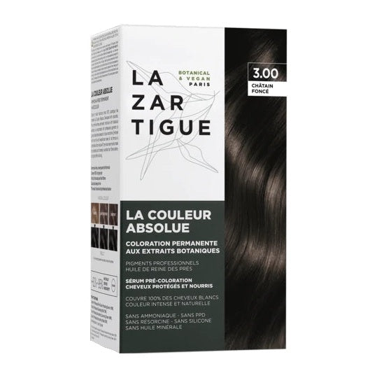 Wholesale Lazartigue Il Colore Assoluto Colorazione Permanente 3.00 Chatain Scuro | Carsha