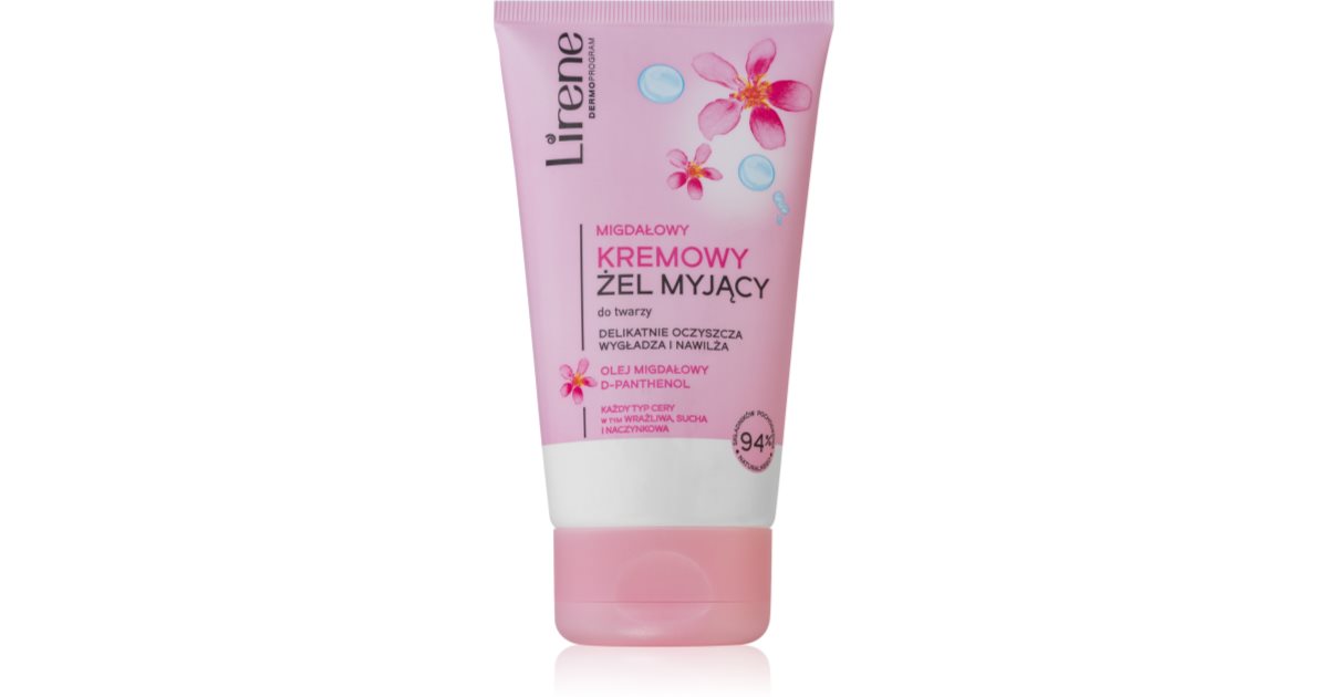 Gel detergente in crema con D-pantenolo (Gel detergente cremoso alla mandorla) 150 ml
