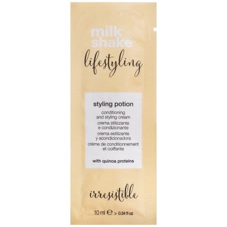 Wholesale Milk Shake Lifestyling Styling Potion - crema per lo styling nutriente, bustina da 10 ml | Carsha