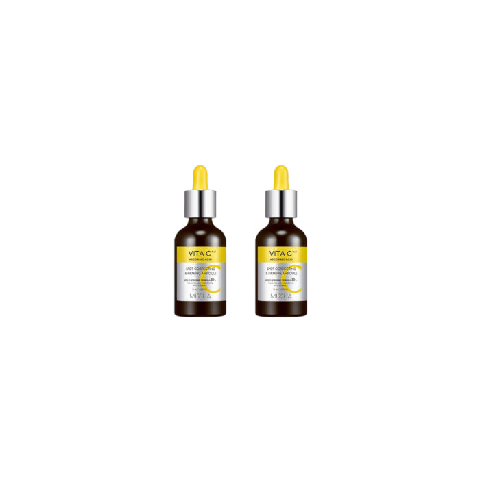 Wholesale MISSHA Vita C Plus Spot Correcting & Firming Ampoule New Version - 30ml 2ea Set | Carsha