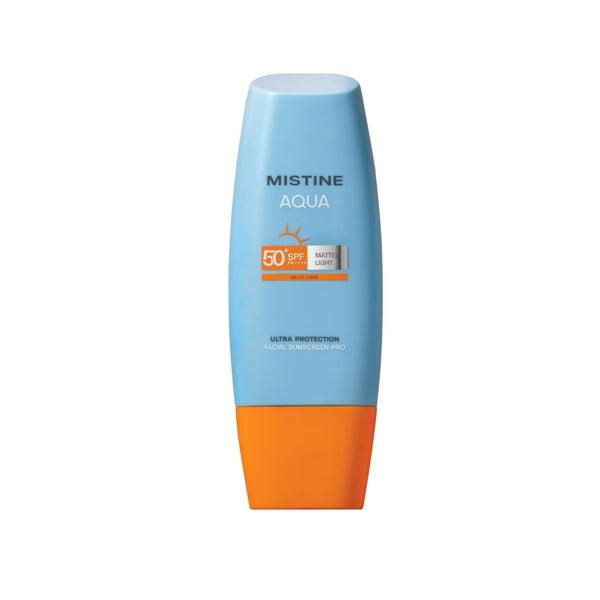 Wholesale Mistine - Aqua Base Ultra Protection Matte & Light FacialSunscreen Pro SPF50 PA ++++ - 40ml | Carsha