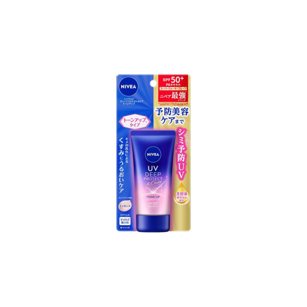 Wholesale Deal NIVEA Japan - UV Deep Protect & Care Tone Up Essence SPF50+ PA++++ - 50g | Carsha