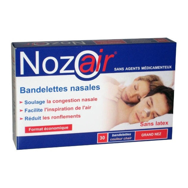 Wholesale NozoAir Strisce Anti-Ronfiore Grande Naso x30 | Carsha