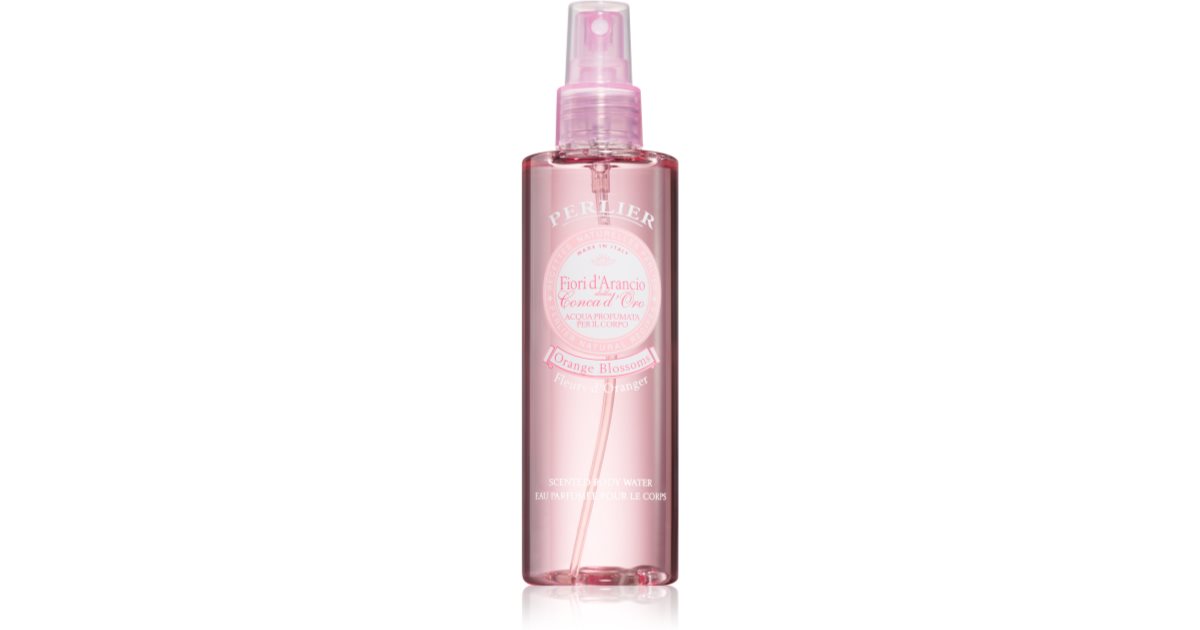Perlier acqua corpo 200 ml fiori d'arancio