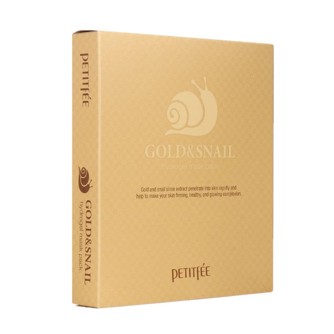 Wholesale Deal PETITFEE - Hydrogel Mask Pack #Gold & Snail - 5pcs | Carsha
