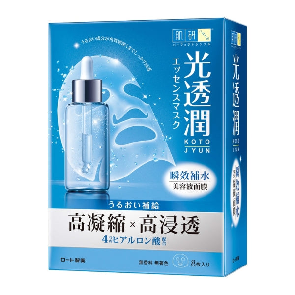 Wholesale Rohto Mentholatum - Hada Labo - Instant Hydrating Kotojyun Mask - 8pcs | Carsha