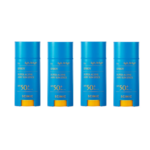 Wholesale SCINIC Enjoy Super Active Airy Sun Stick SPF50+ PA++++ - 15g 4ea Set | Carsha