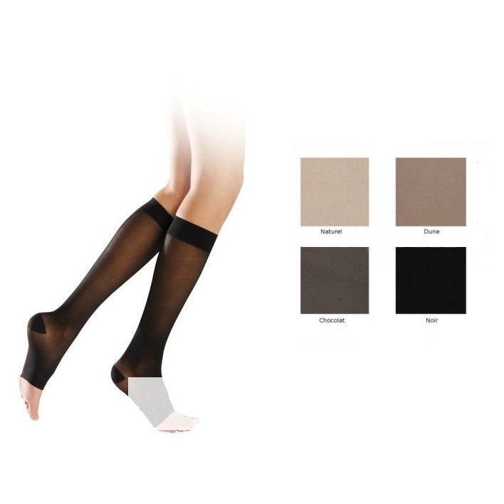 Wholesale Sigvaris Diaphane New Calzini di Contenimento Piedi Aperti Normale Naturale S | Carsha