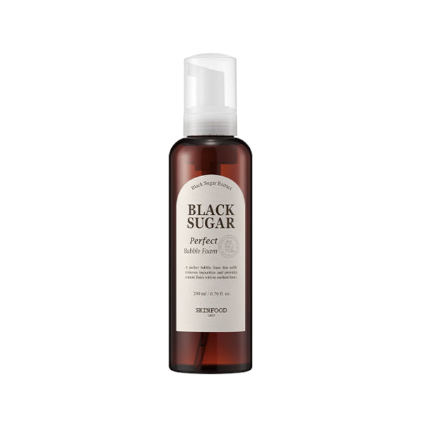 Wholesale SKINFOOD - Black Sugar Perfect Bubble Foam - 200ml | Carsha