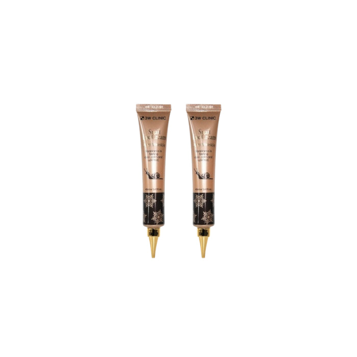 Wholesale 3W Clinic - Snail Eye Cream Anti Wrinkle - 40ml Tube Type 2ea Set | Carsha