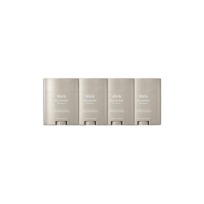 Wholesale Abib Airy Sunstick Smoothing Bar SPF50+ PA++++ - 23g 4ea Set | Carsha
