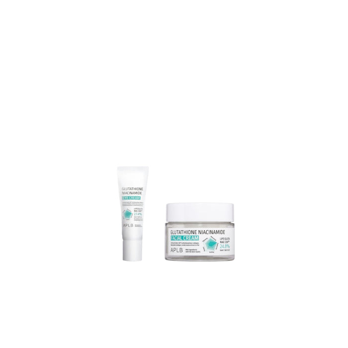 Wholesale APLB - Glutathione Niacinamide Facial Cream - 55ml 1ea + Glutathione Niacinamide Eye Cream - 20ml 1ea Set | Carsha