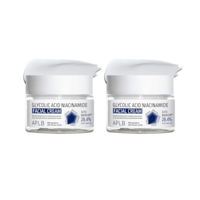Wholesale APLB - Glycolic Acid Niacinamide Facial Cream - 55ml 2ea Set | Carsha