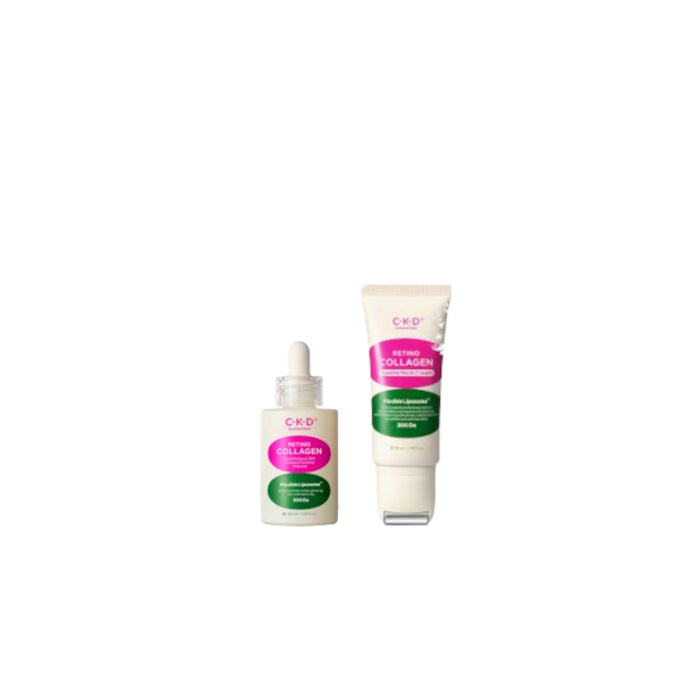 Wholesale CKD - Retino Collagen Guasha Neck Cream - 50ml 1ea + Retino Collagen Small Molecule 300 Collagen Pumping Ampoule - 30ml... | Carsha