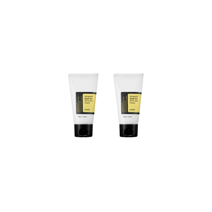 Wholesale COSRX - Advanced Snail 92 All In One Cream Tube - 50g 2ea Set | Carsha