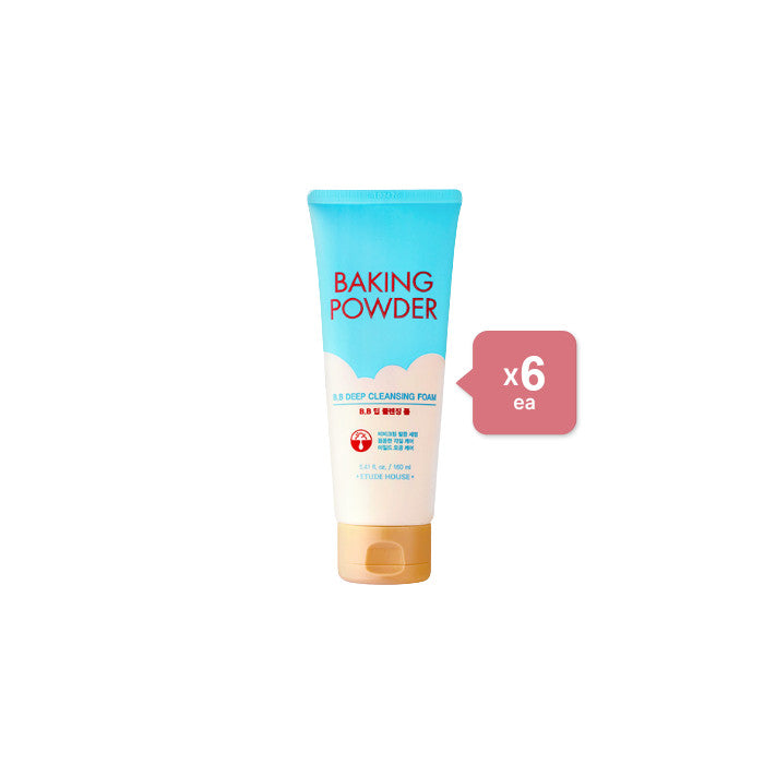Wholesale Deal ETUDE - Baking Powder BB Deep Cleansing Foam - 160ml 6ea Set | Carsha