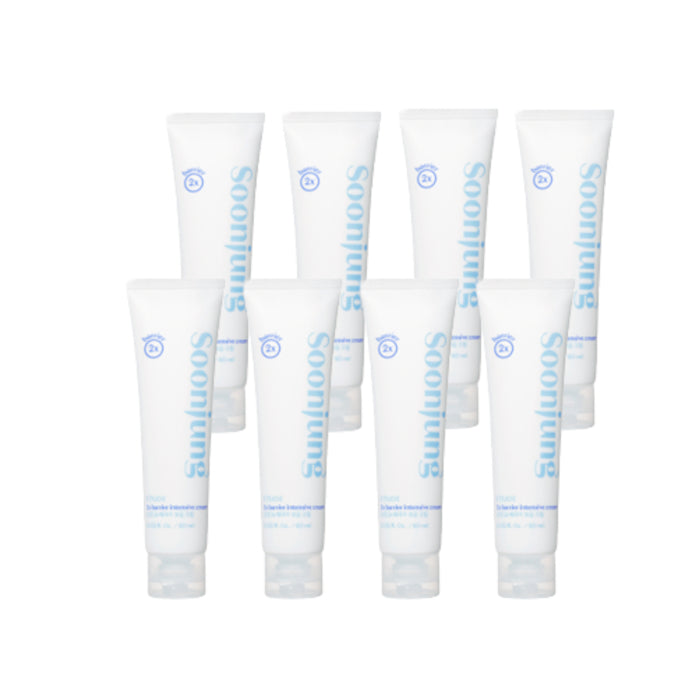 Wholesale DEAL ETUDE - Soon Jung 2x Barrier Intensive Cream 2023 New Version - 60ml 8ea Set | Carsha