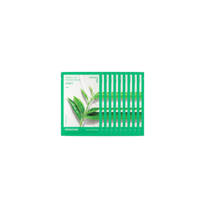 Wholesale innisfree - Energy Mask - Green Tea- 10pcs Set | Carsha